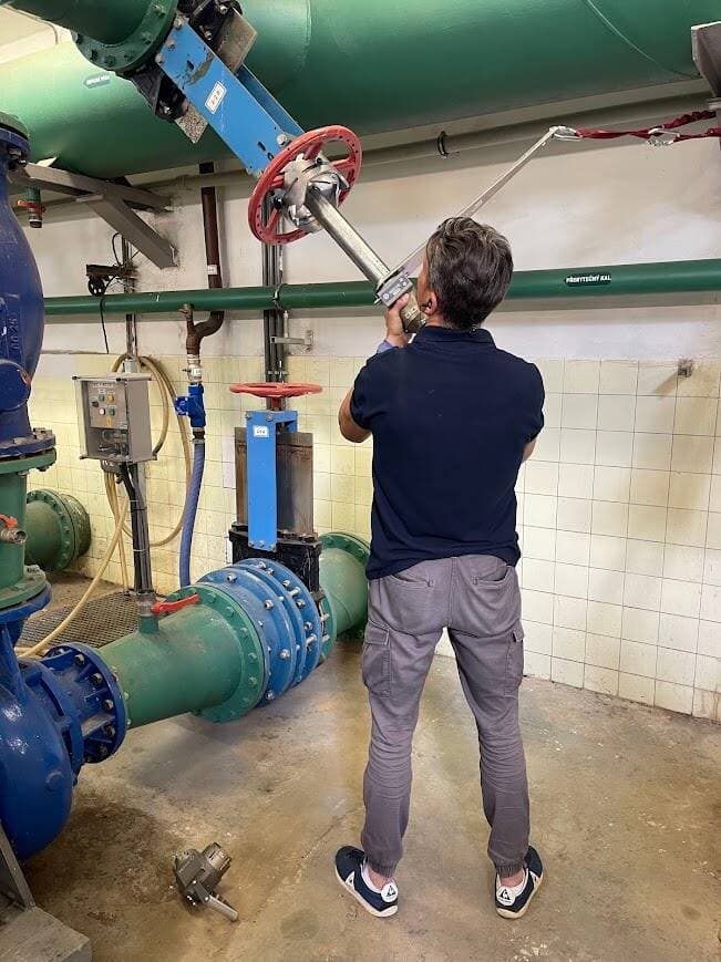 Aktuátor MC89 v terénu