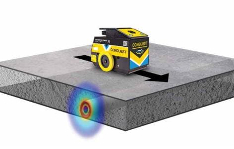 Conquest 100 GPR v terénu