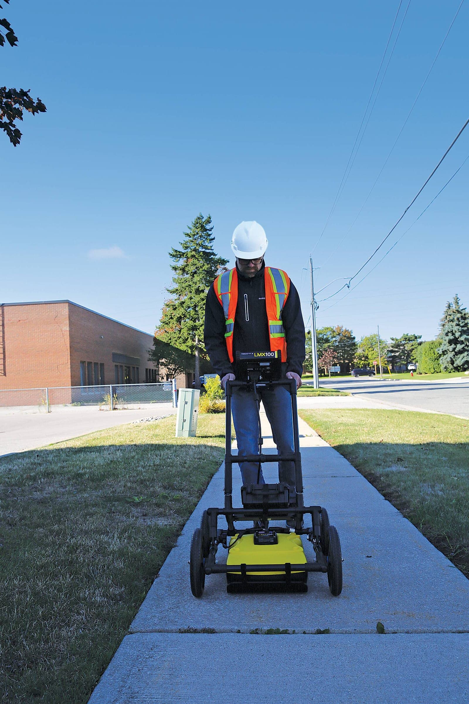 LMX100 GPR v terénu