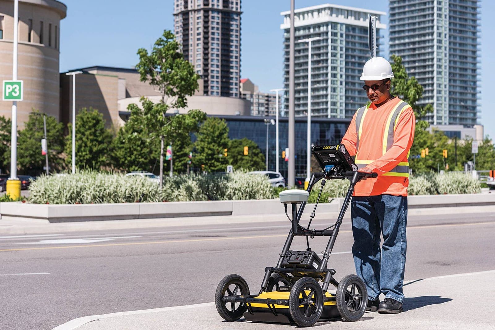 LMX200 GPR v terénu