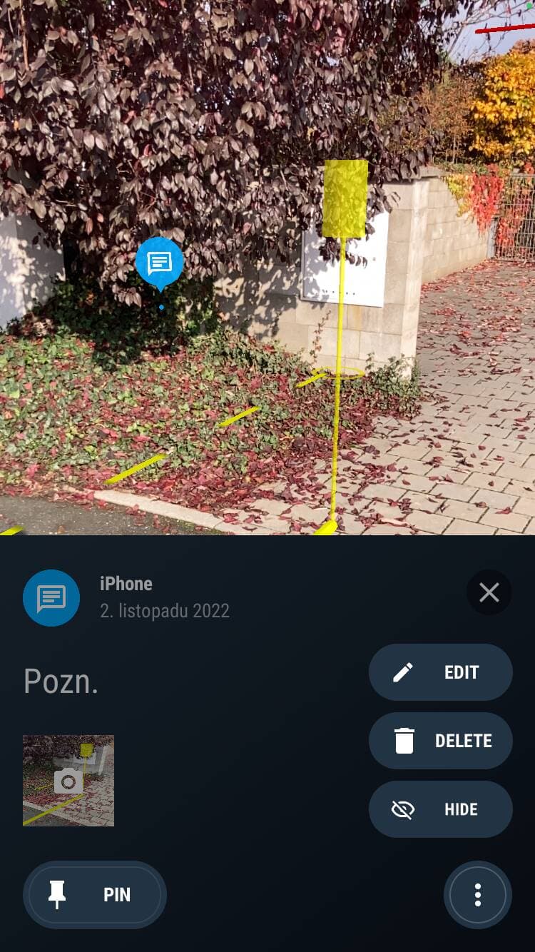 vGIS v terénu